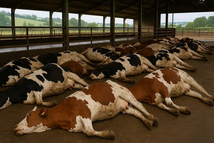 170 vaches et veaux euthanasiés dans le Rhône à cause de la dermatose nodulaire contagieuse