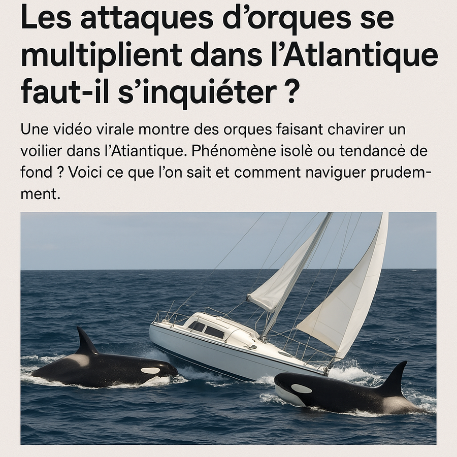 Les attaques d’orques se multiplient dans l’Atlantique : faut-il s’inquiéter ?