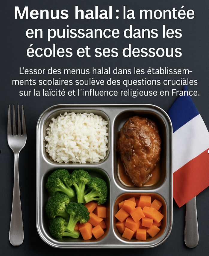 Menus halal à l’école : ce que cache leur systématisation