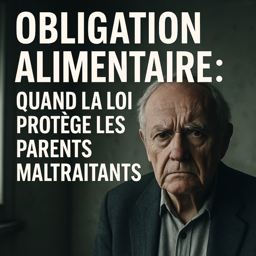 Obligation alimentaire : quand la loi protège les parents maltraitants