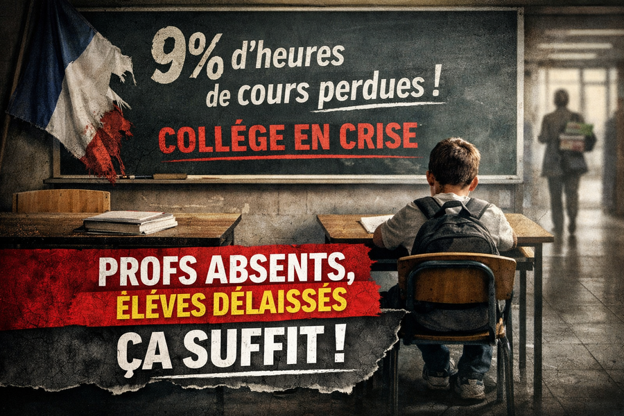 Professeurs non remplacés : ce que dit le dernier rapport (factuel + chiffres)