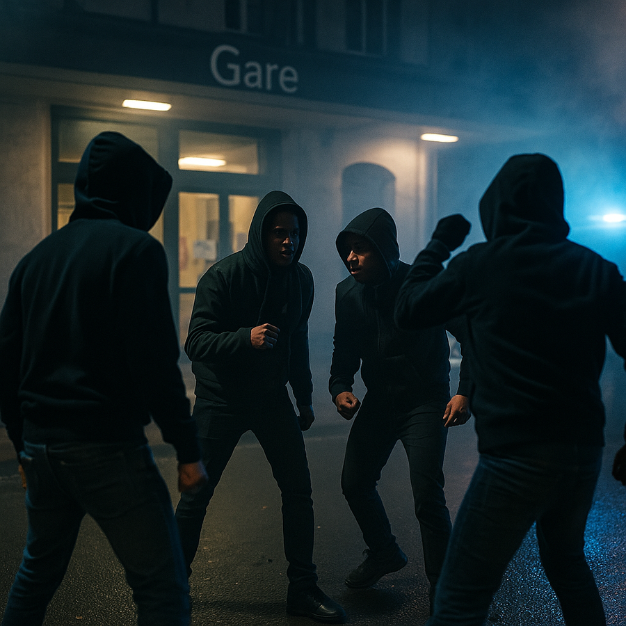 Violente rixe en gare de Fontainebleau : un nouveau symptôme de la montée des violences en France